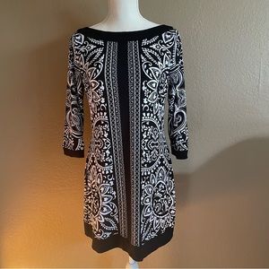 White House Black Market, Black and White Dress